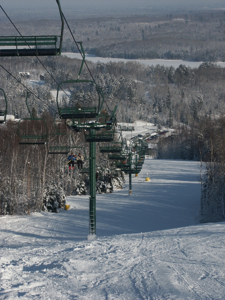 Chairlift at Giants Ridge