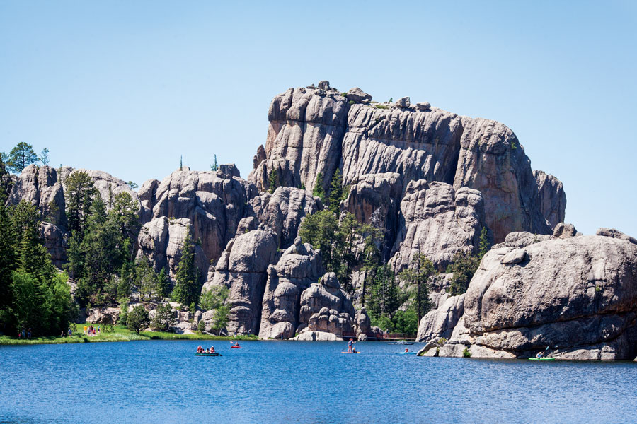 Sylvan Lake, South Dakota State Parks, National Parks, fall trips, travel