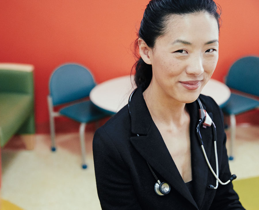 A portrait of Dr. Judy Eckerle.