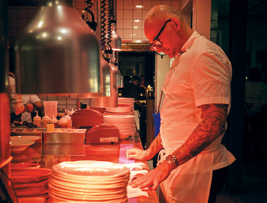 Chef Daniel Del Prado at Martina in Minneapolis, Minnesota.