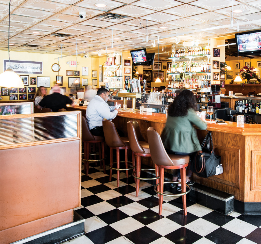 The interior at J.D. Hoyt's Supper Club.