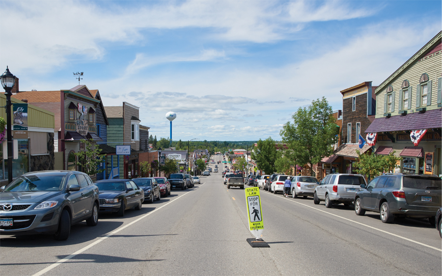 A view of downtown Ely.