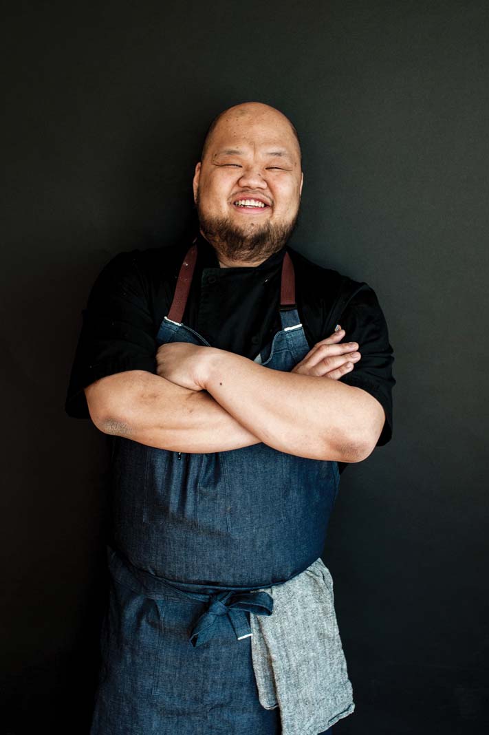 A portrait of chef Yia Vang.