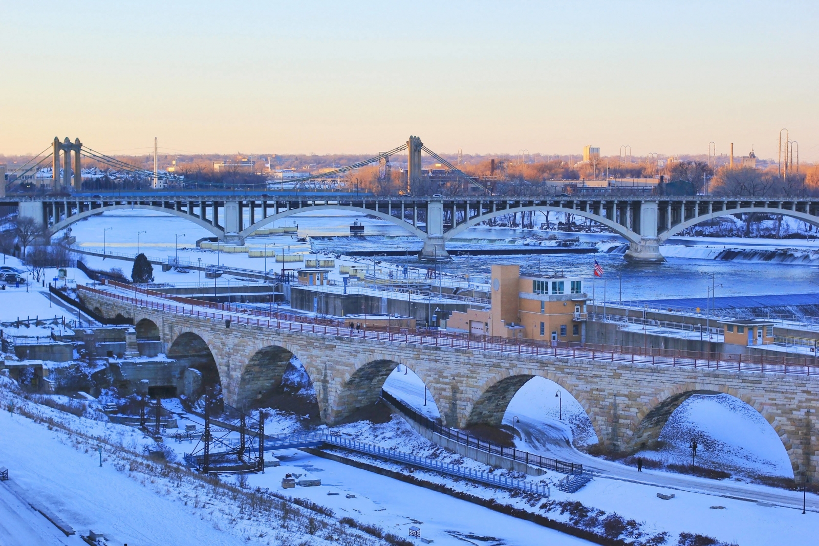Minneapolis in the winter. Photo Maryna/Fotolia.