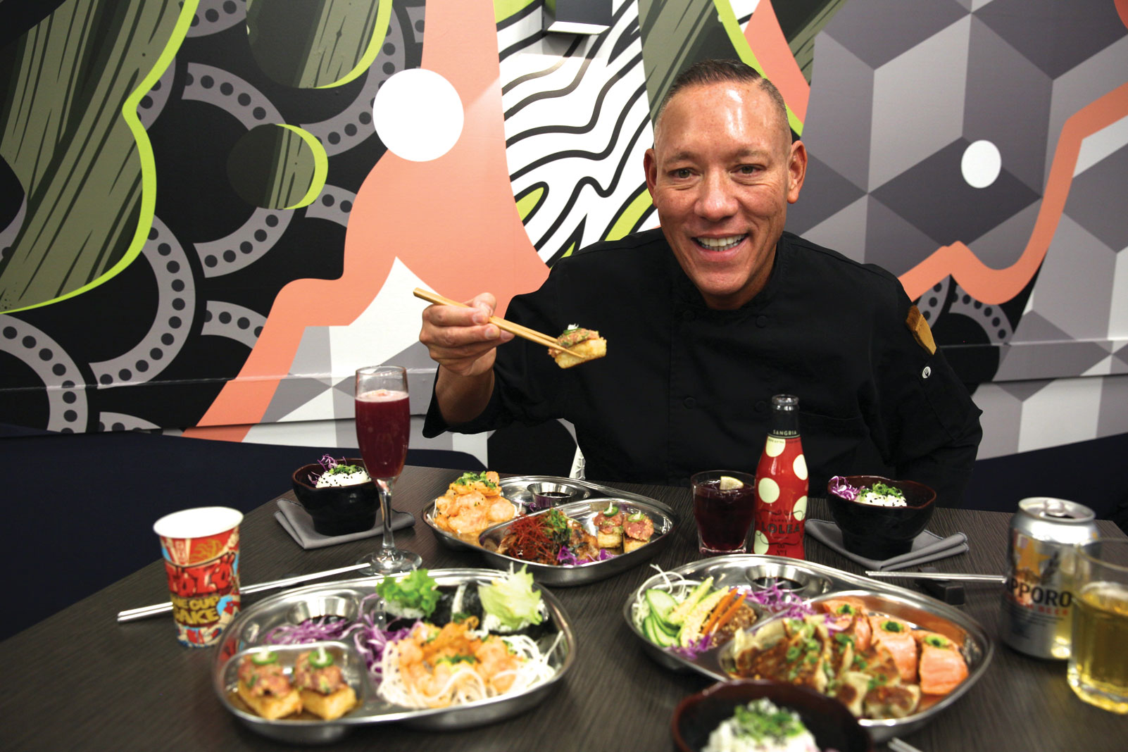 PinkU chef John Sugimura
