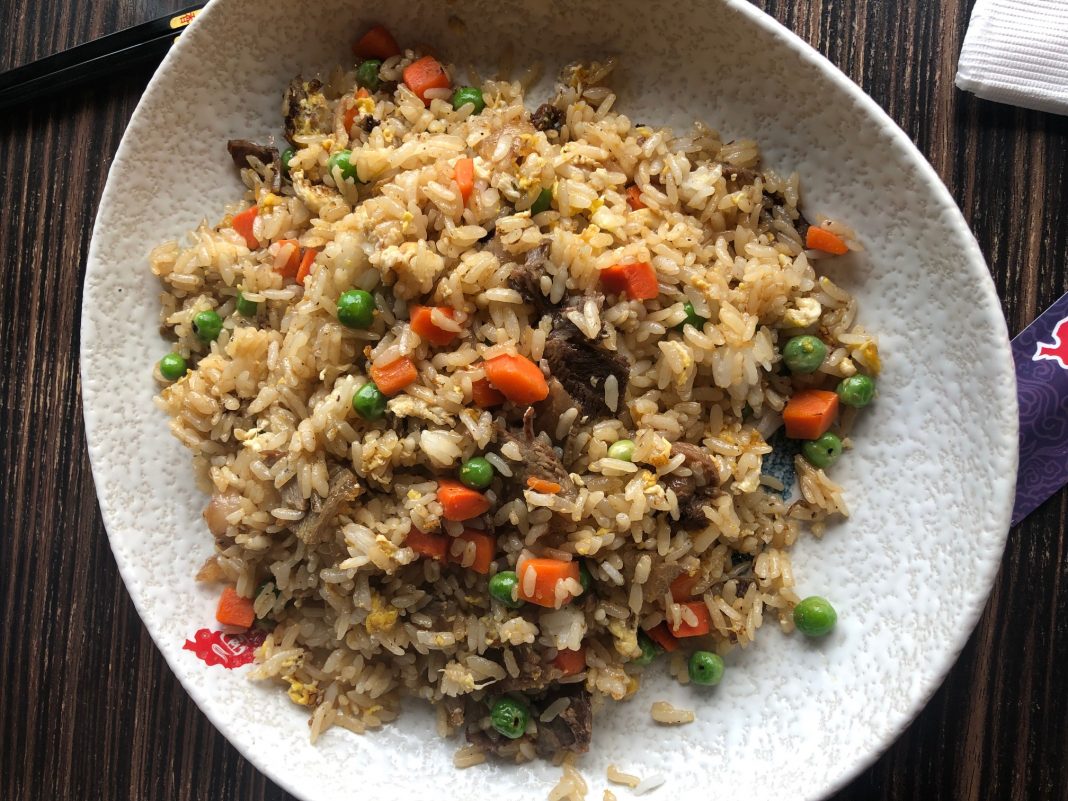 Beef Fried Rice, $9.95