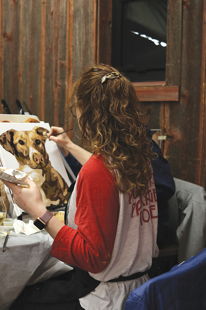 Winter To-Do List: Gray Duck Art's "Paint Your Own Pet" event