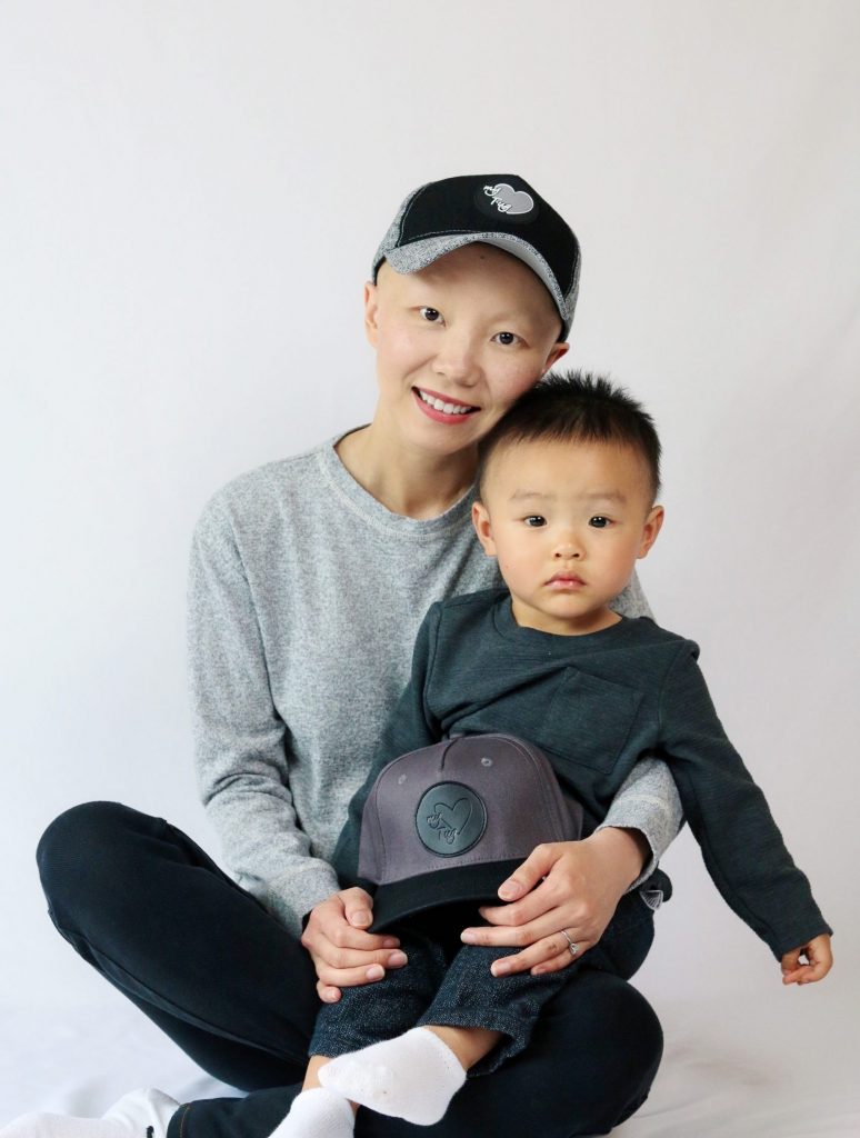 Ali Yang, founder of My Heart Tug, and her son, Paxton