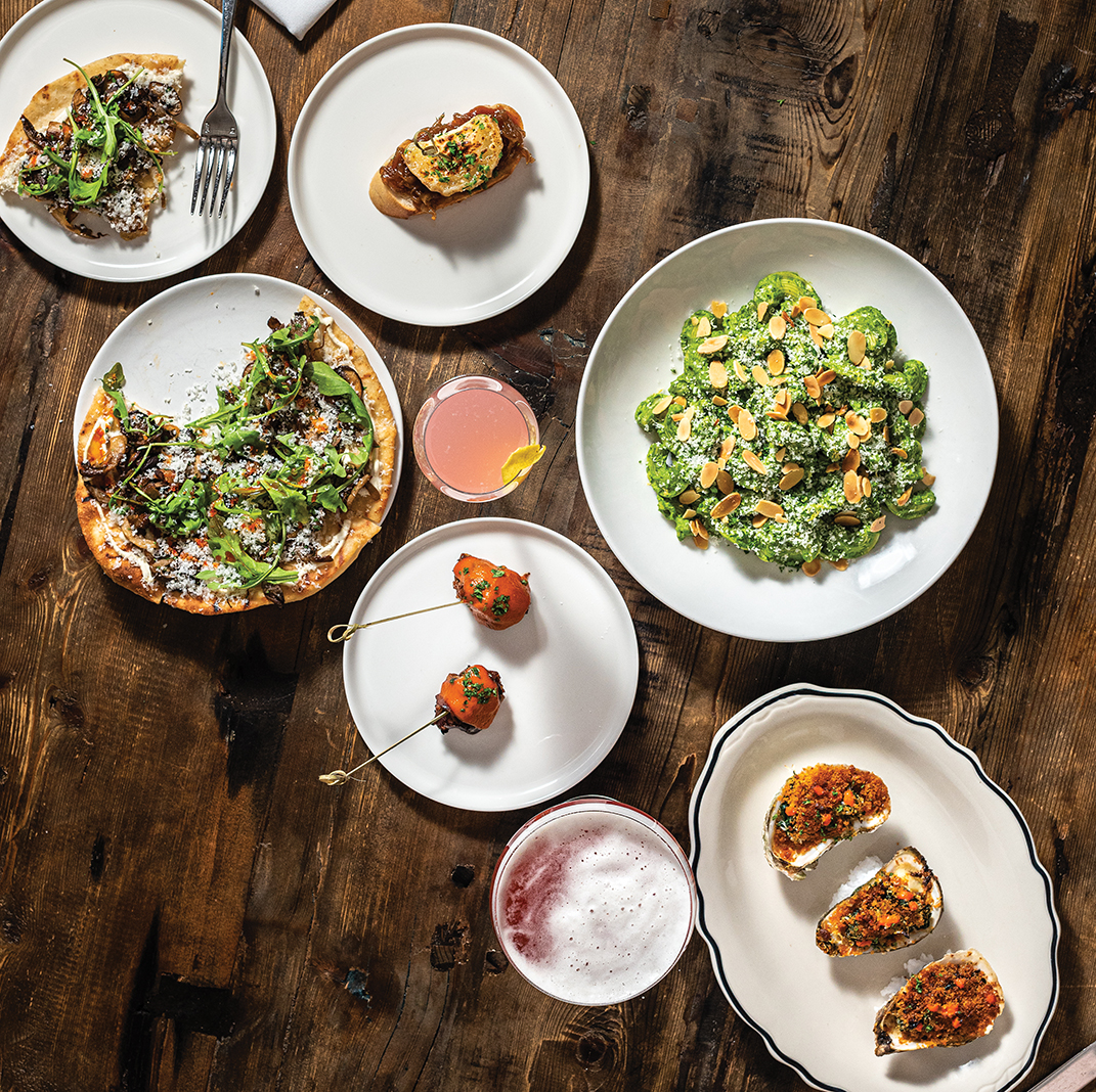 Estelle's satisfying small plates and enticing entrées combine Portuguese, Italian, and Spanish influences