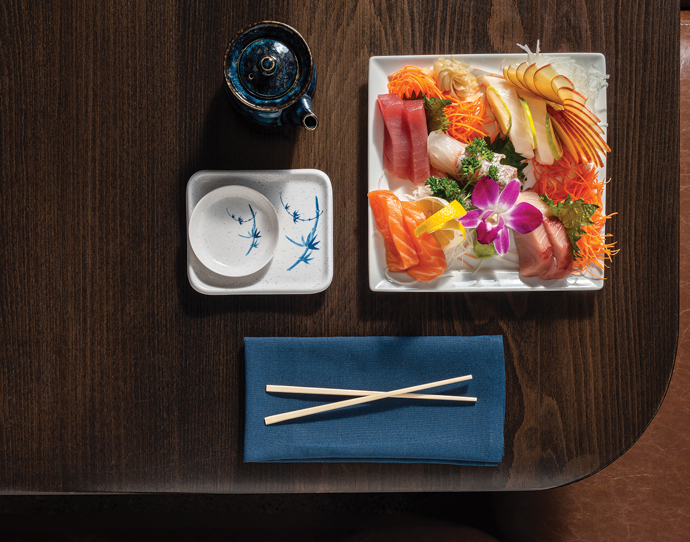 Chef's Choice Sashimi Sampler platter