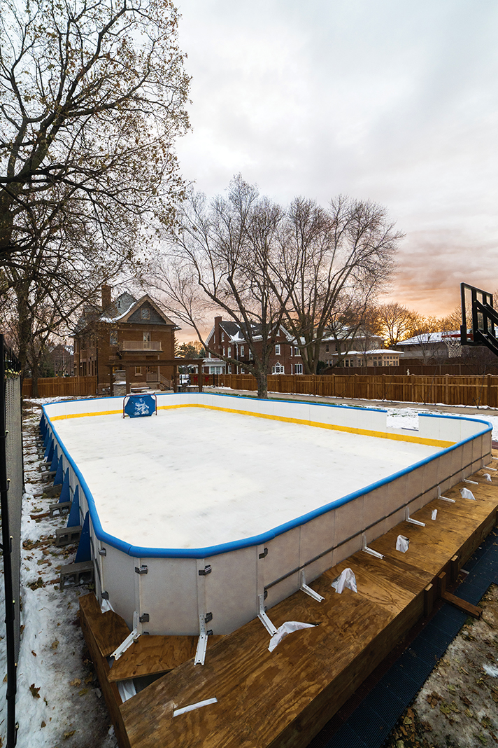 Backyard rink deals