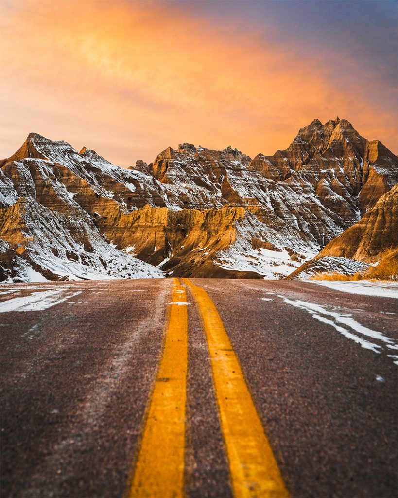 Winter  Black Hills & Badlands - South Dakota