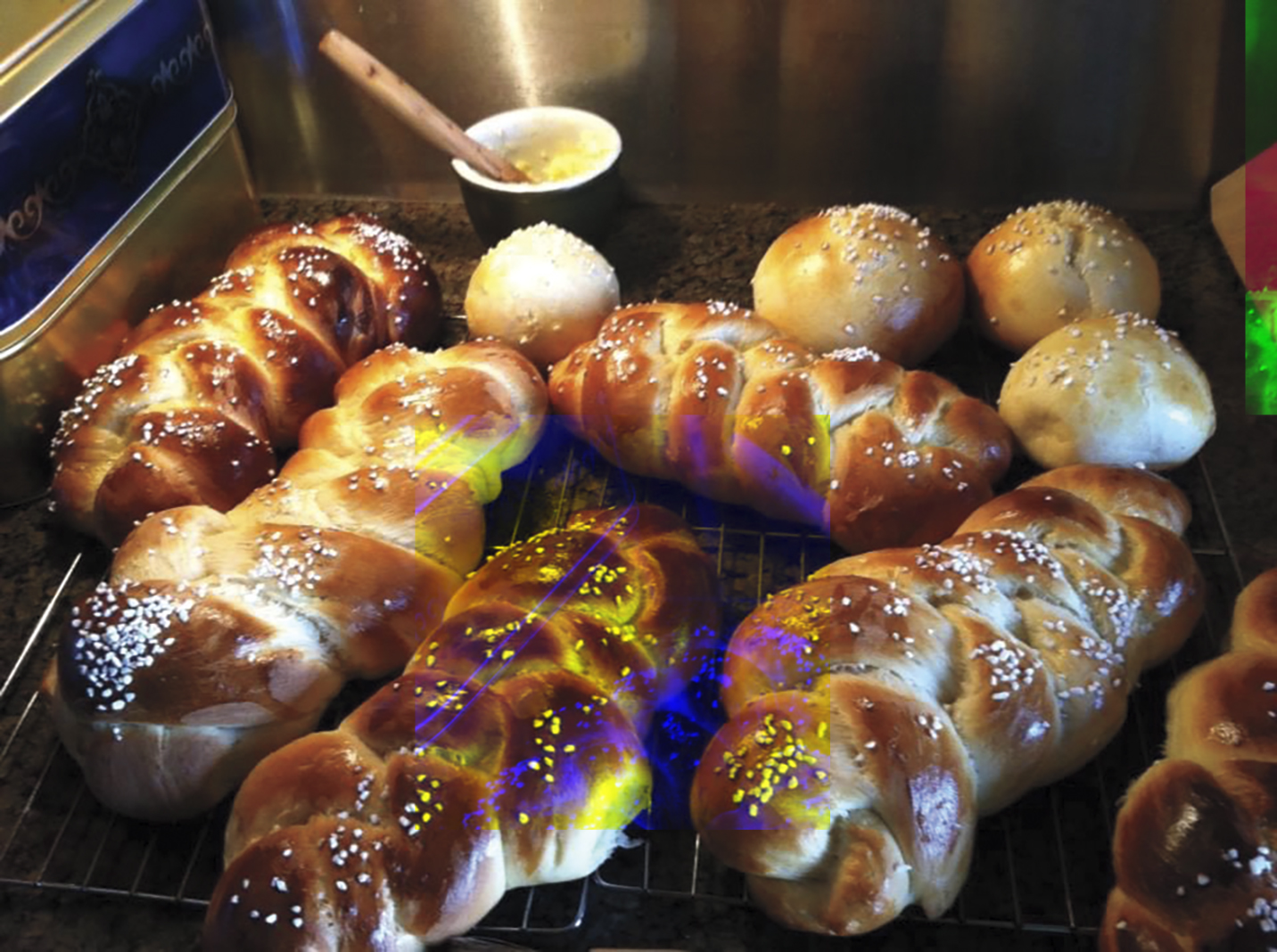 Pulla is a rich, eggy cardamom bread that the Finns call nisu