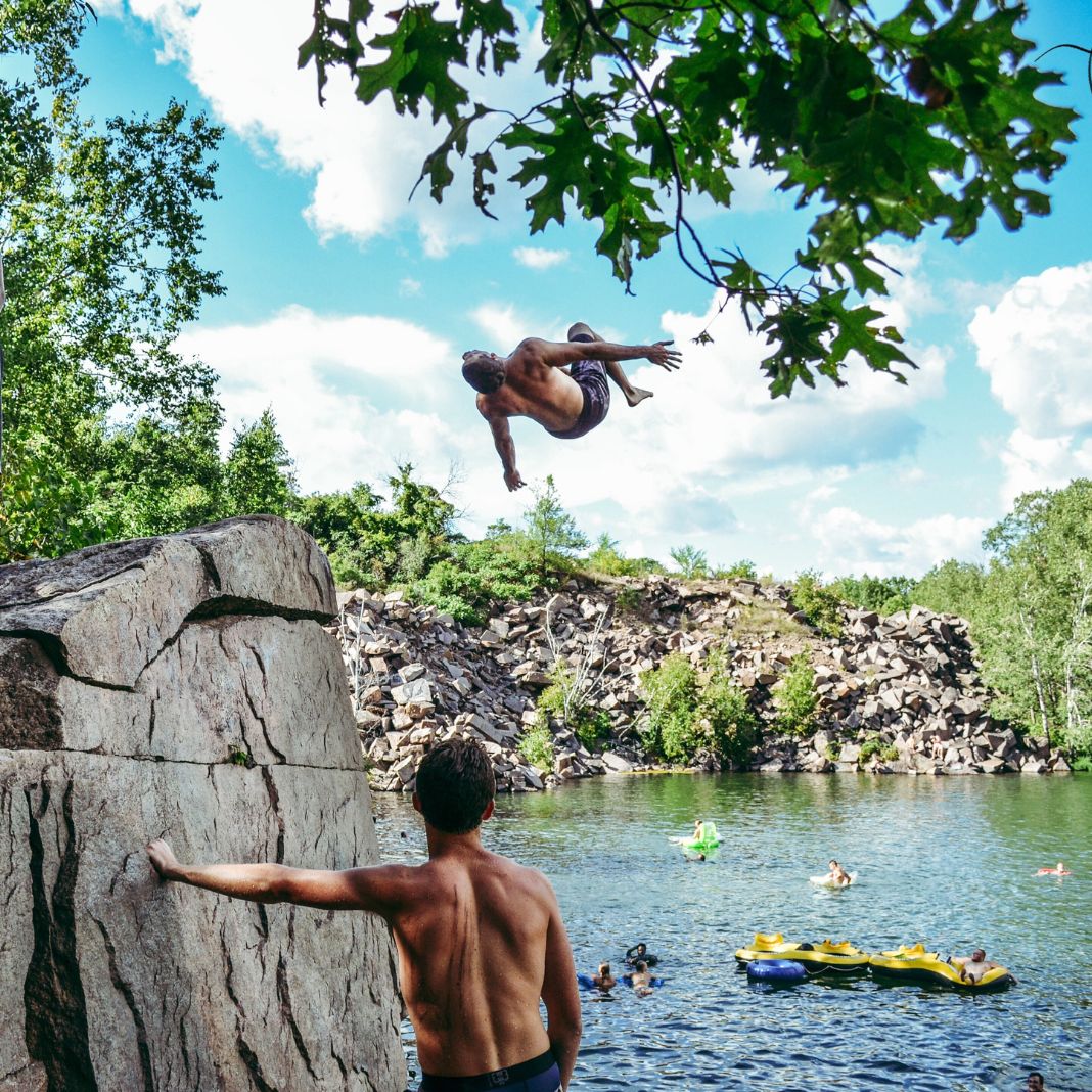 Quarry Park (Minnesota's most unusual swimming hole) - Exploration
