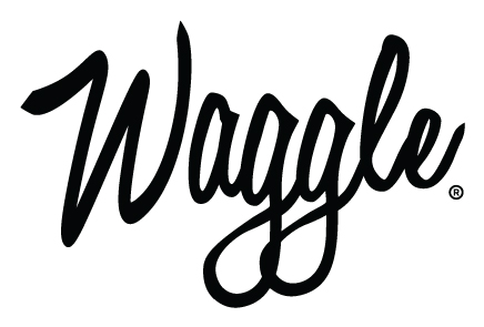 Waggle White Logo Hat