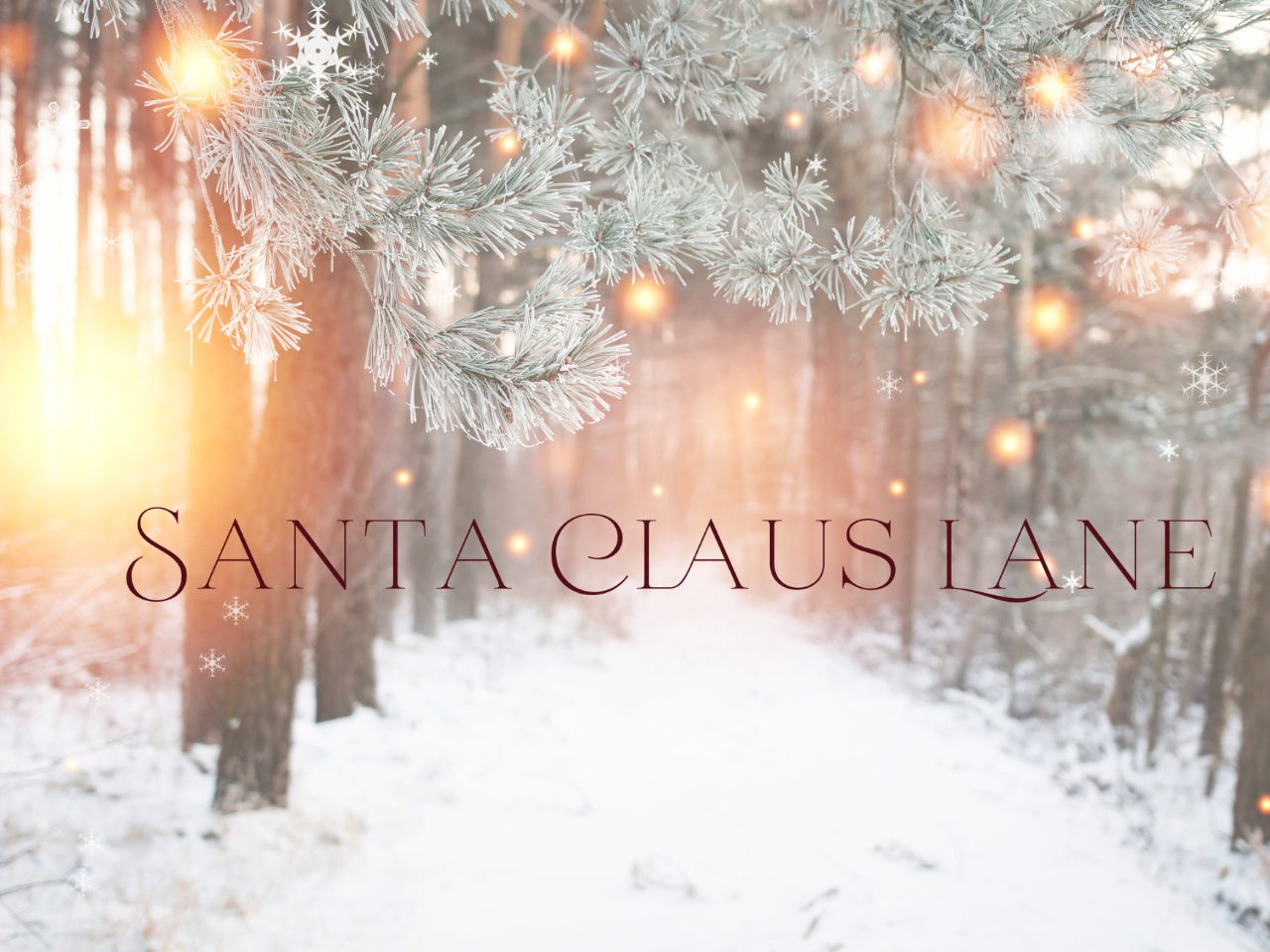 Santa Claus Lane | Minnesota Monthly Calendar