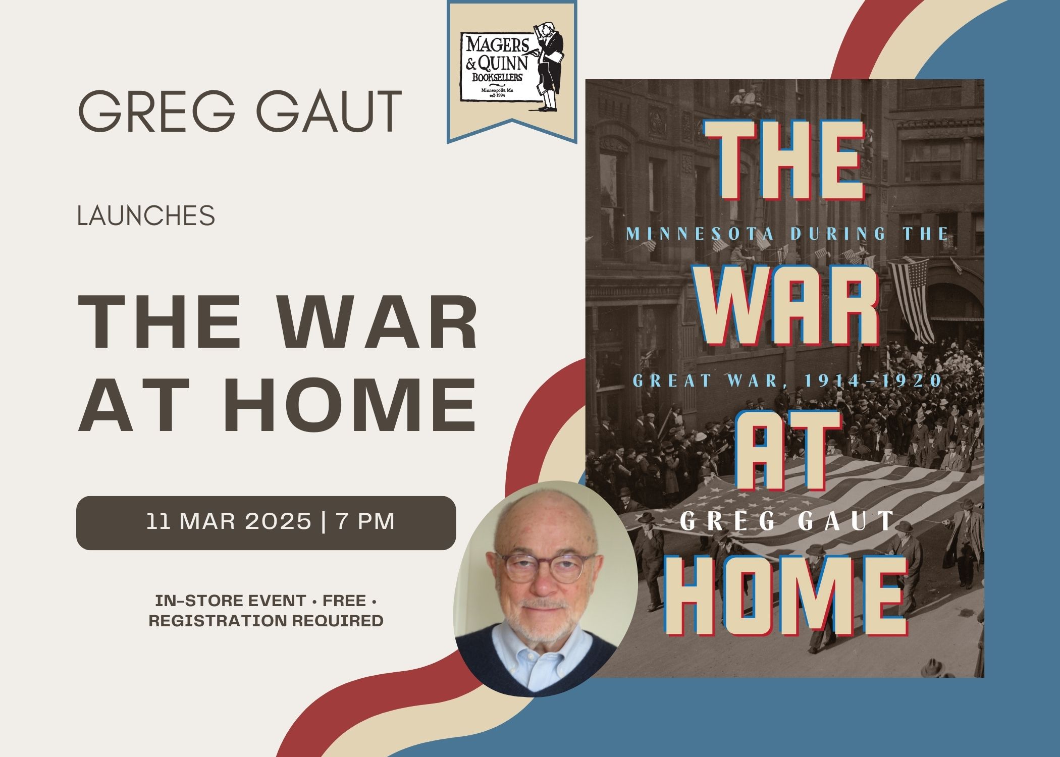 Greg Gaut launches The War at Home