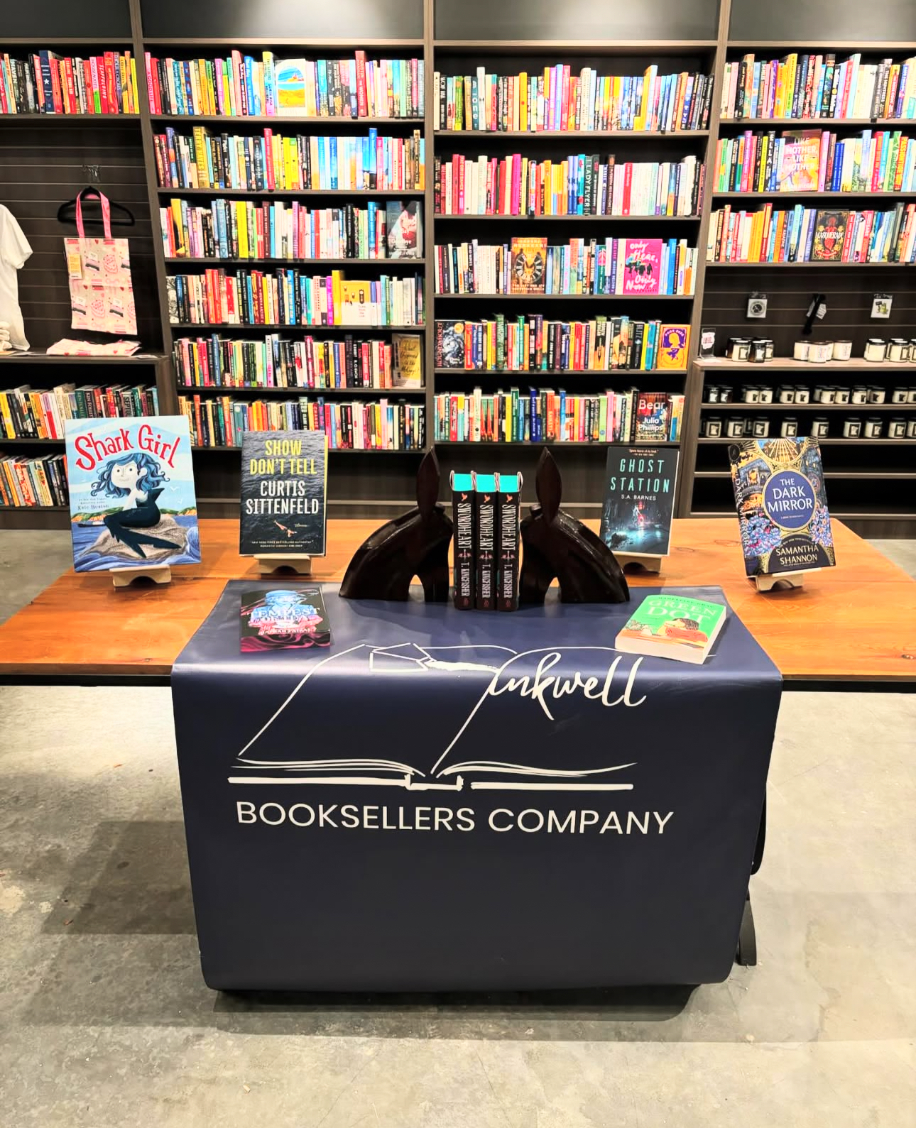 Inkwell Booksellers Co. is open now 