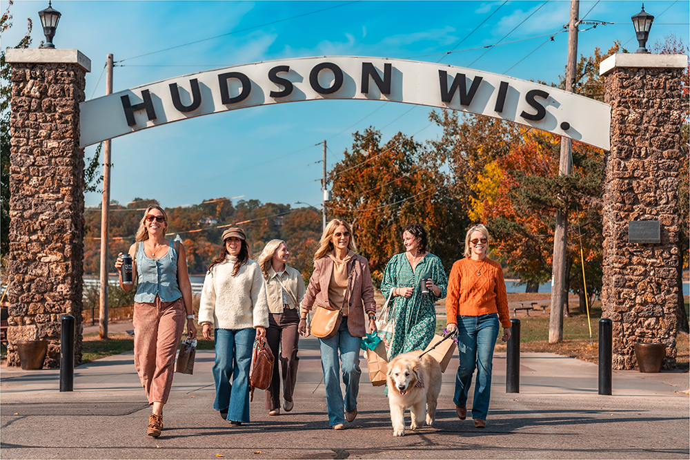 Downtown Hudson Wisconsin Arch