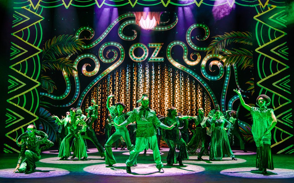 The ensemble of The Wiz