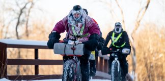 Arrowhead Ultra 135 racers on fat-tire bikes
