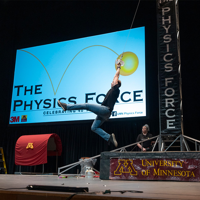 Physics is Fun demonstration