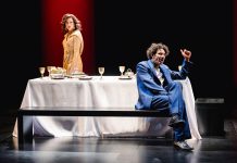 Meghan Kreidler as Lady Macbeth and Daniel José Molina as Macbeth