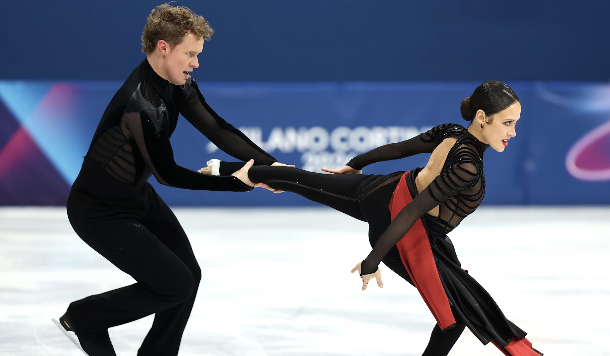 Olympics Figure Skating ice dance team