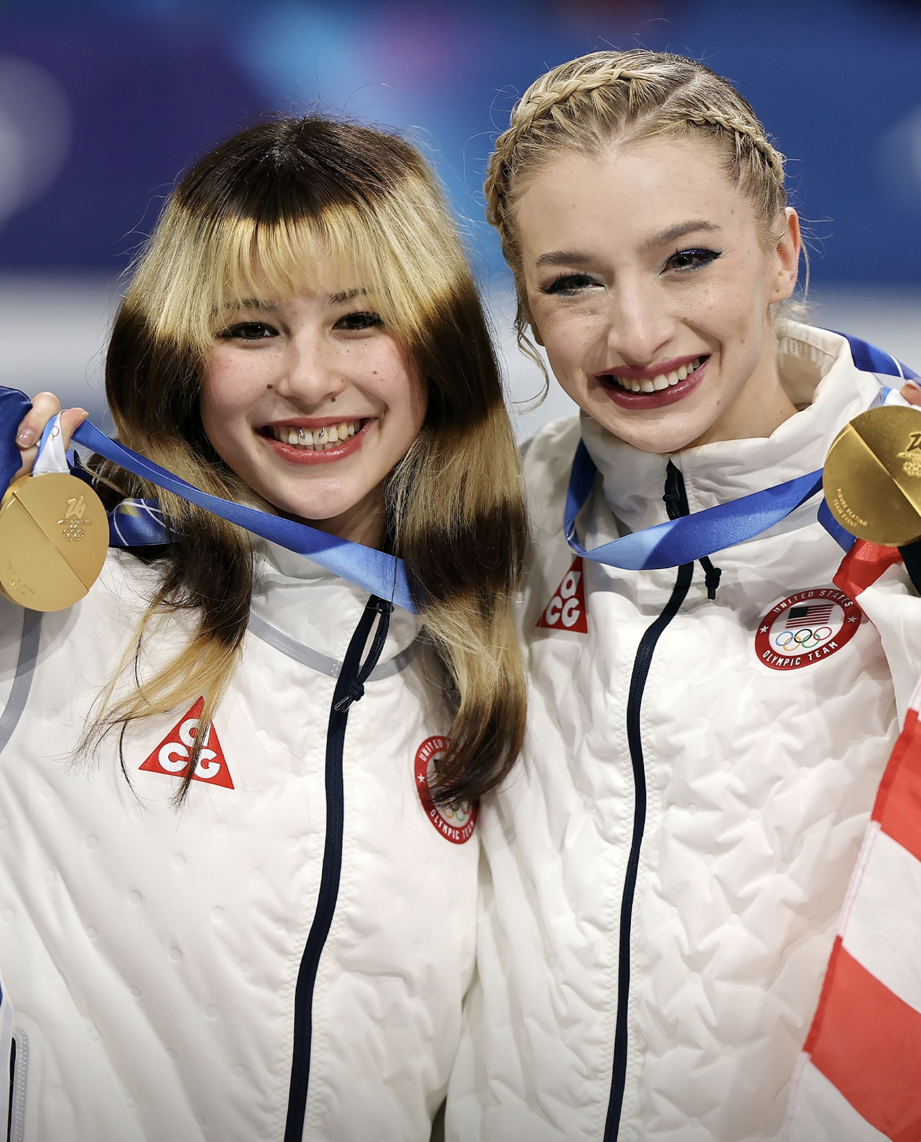 Olympic podium hopefuls Alysa Liu and Amber Glenn