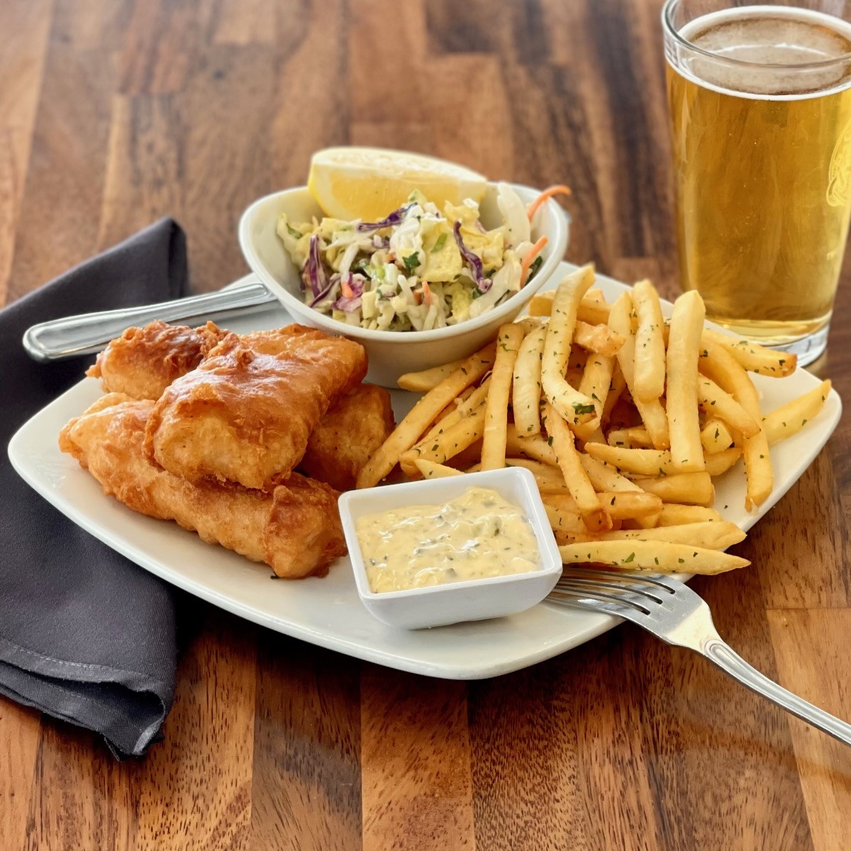 Mason Jar Kitchen & Bar fish fry